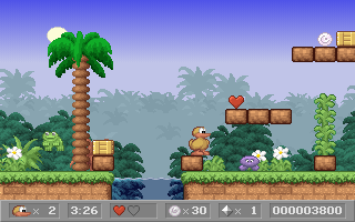 Charlie the Duck Screenshot